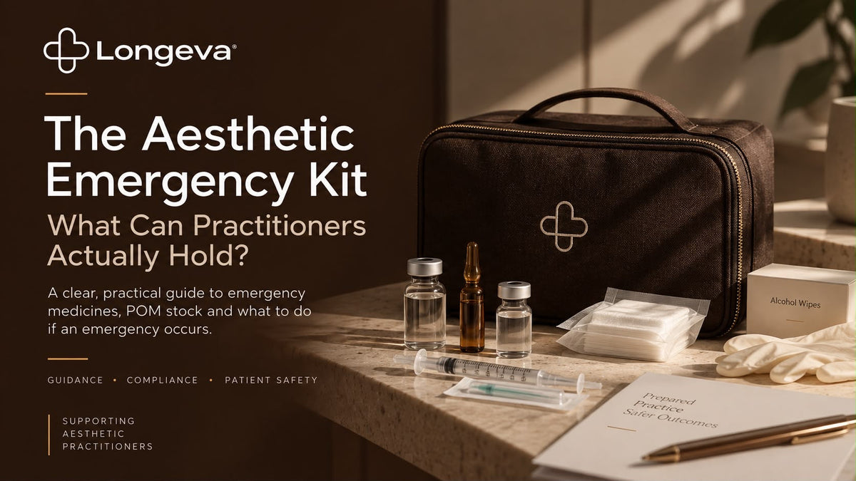 Aesthetic emergency kit UK – POM stock, emergency medicines and practitioner guidance