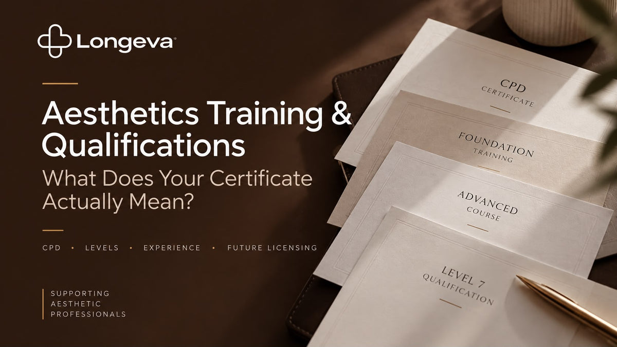 Aesthetics training and qualifications UK – CPD, Level 7 and future licensing