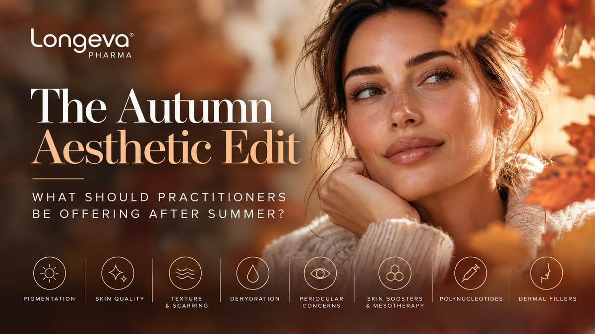 Longeva Pharma Autumn Aesthetic Edit practitioner guide