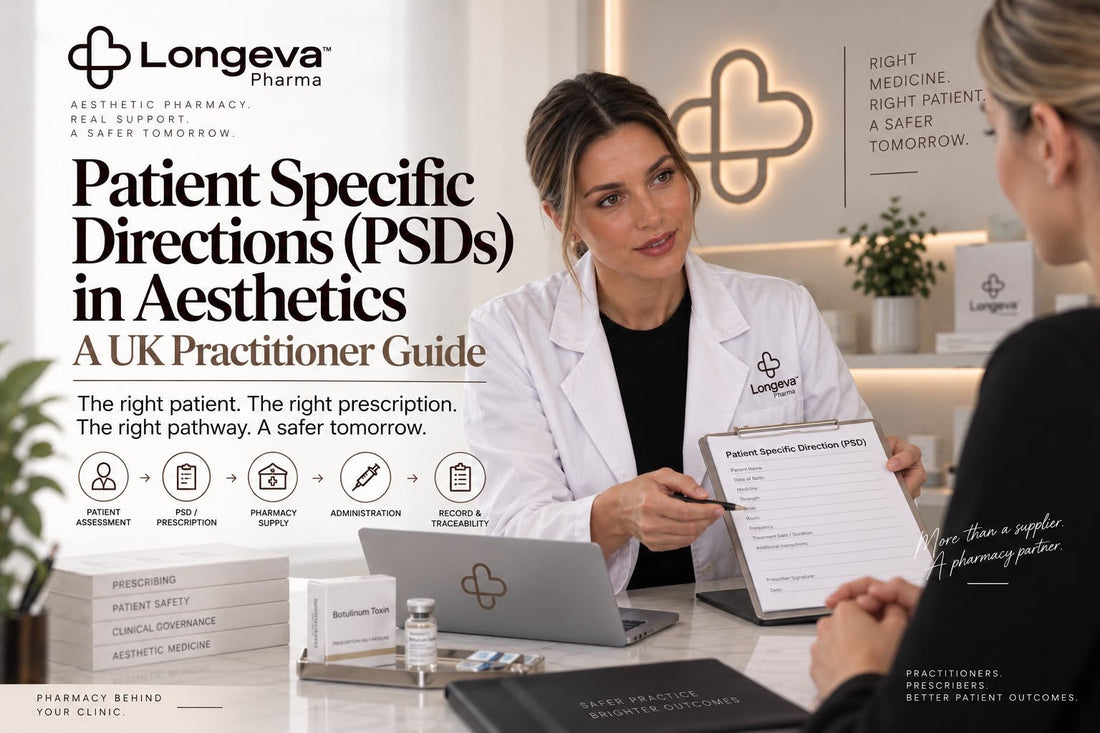 Patient Specific Directions (PSDs) in Aesthetics: A UK Practitioner Guide - Longeva Pharma