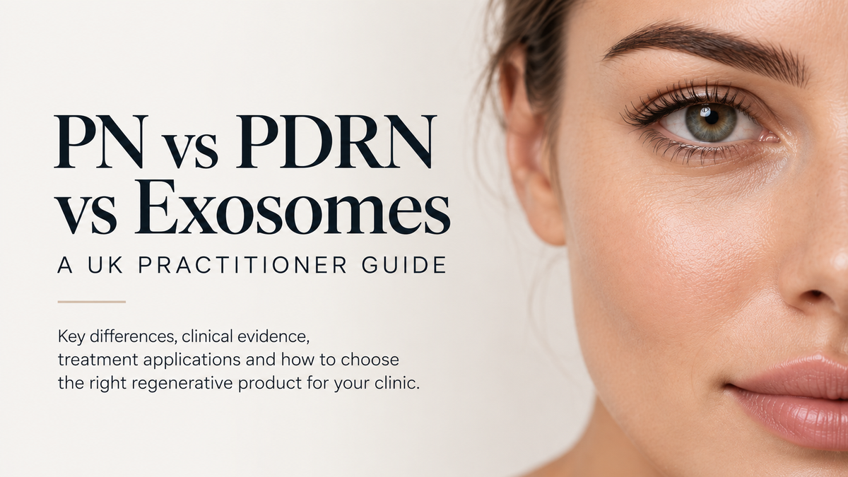 PN vs PDRN vs exosomes UK practitioner guide
