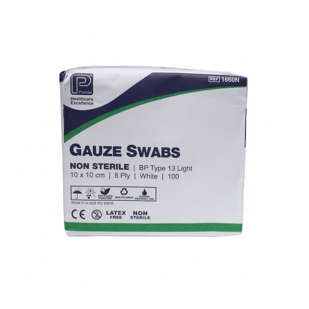 Gauze Swabs - 10x10cm 100pcs