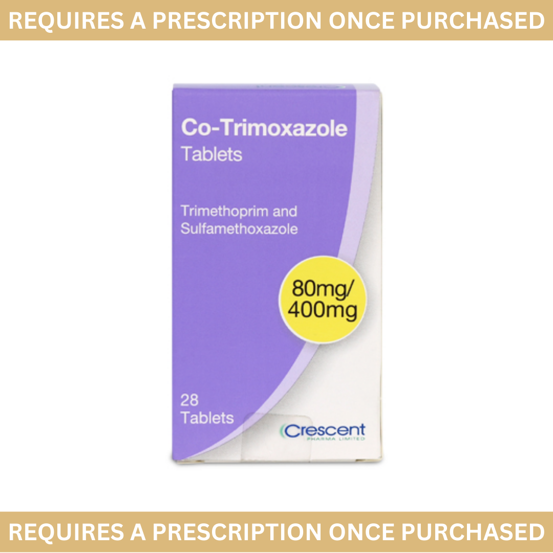 Co-Trimoxazole 80/400mg Tablets x 28 (Short dated 10/25)
