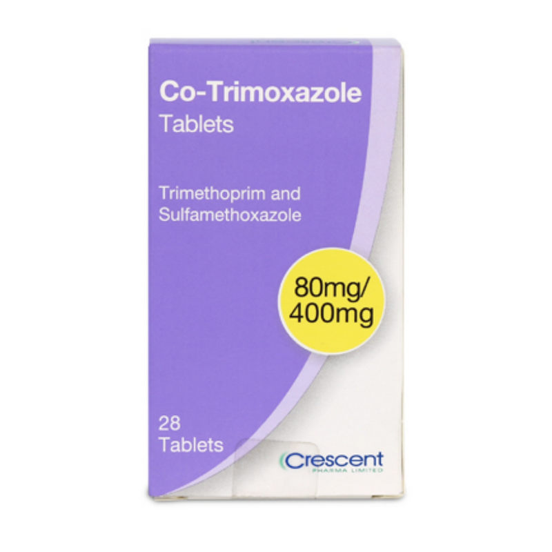 Co-Trimoxazole 80/400mg Tablets x 28 (Short dated 10/25)