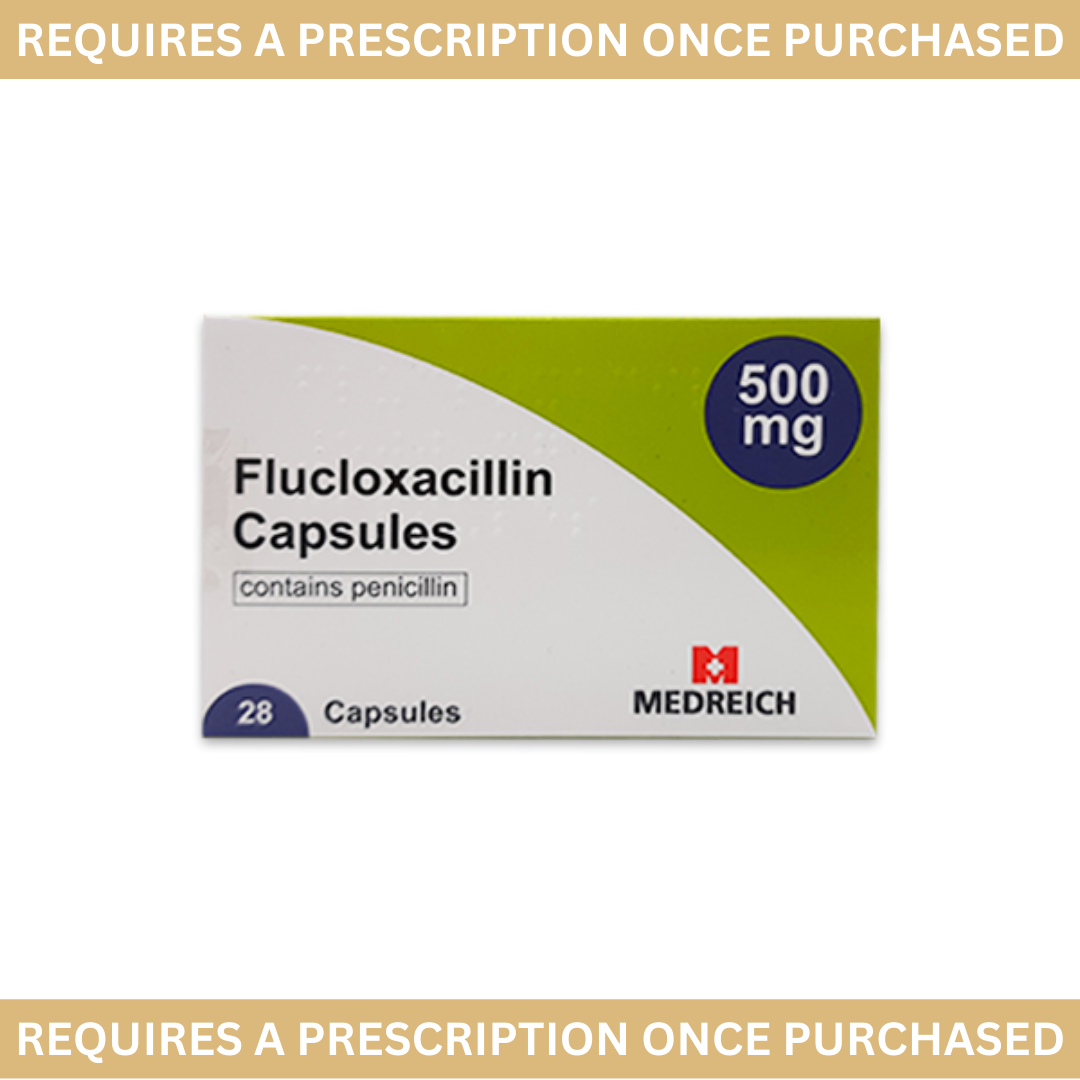 Flucloxacillin 500mg Capsules (28)