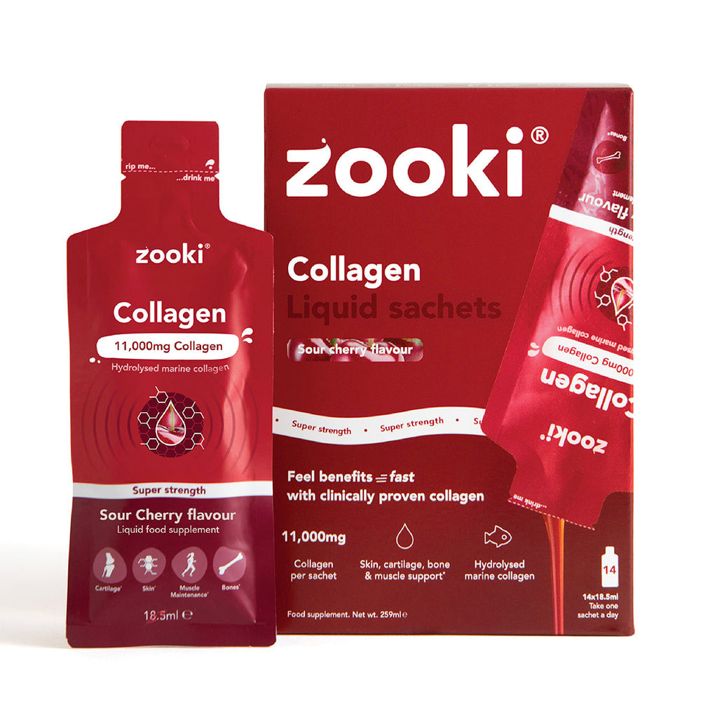 Super Strength Collagen
11,000mg - Sour Cherry 20 servings