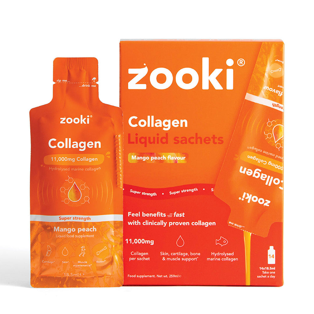 Super Strength Collagen
11,000mg - Mango Peach 20 servings