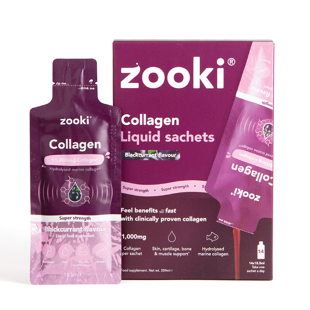 Super Strength Collagen
11,000mg - Blackcurrant 20 servings