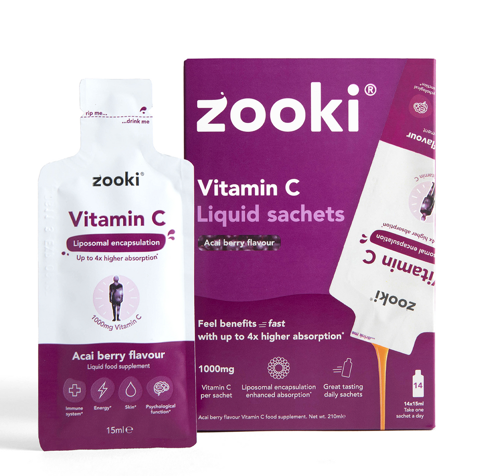 Vitamin C, Liposomal Liquid
Sachets

Açai Berry - 14pk