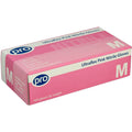 Ultraflex Pink Nitrile Glove Powder Free - Medium x 100