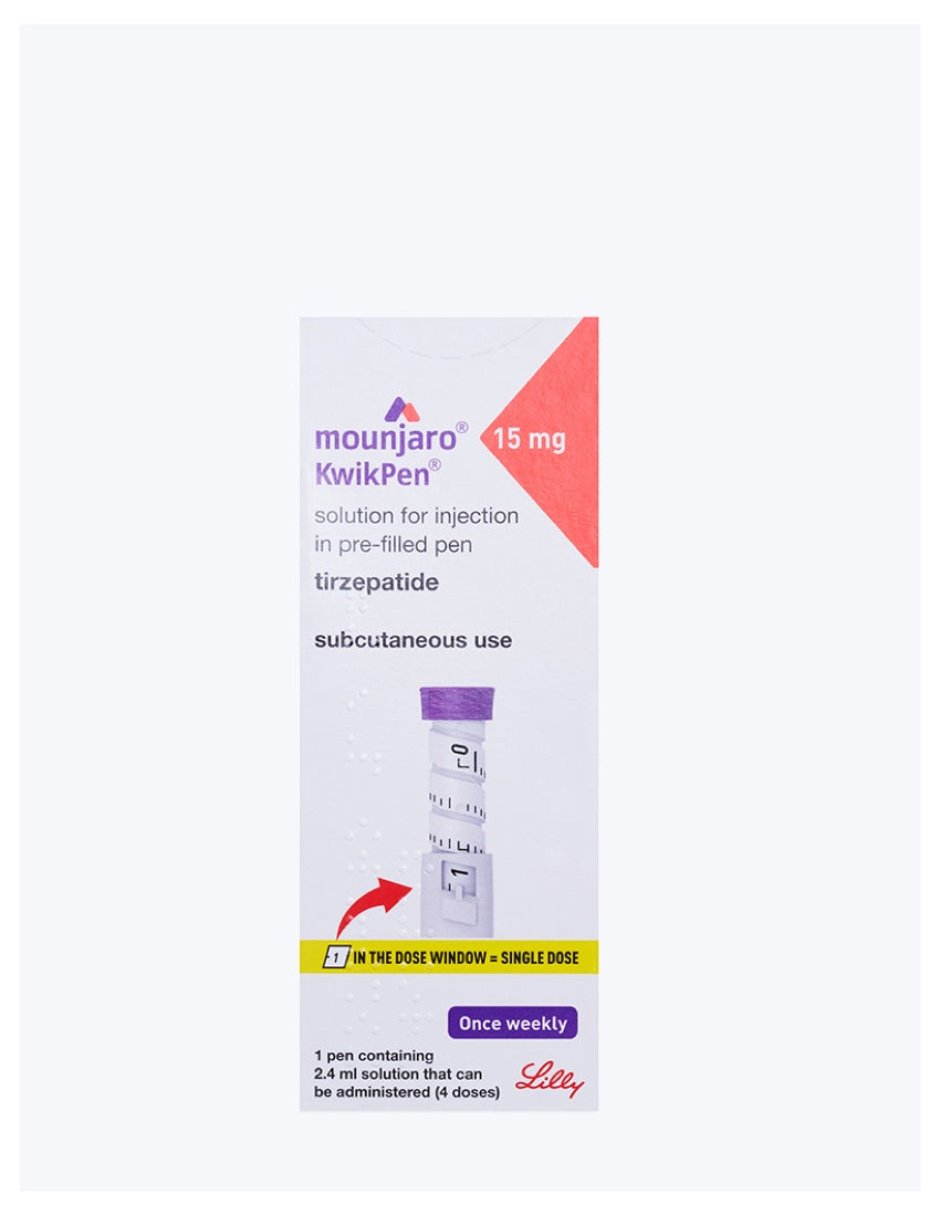 Mounjaro 15mg Kwikpen (PRESCRIPTION ONLY ITEM)