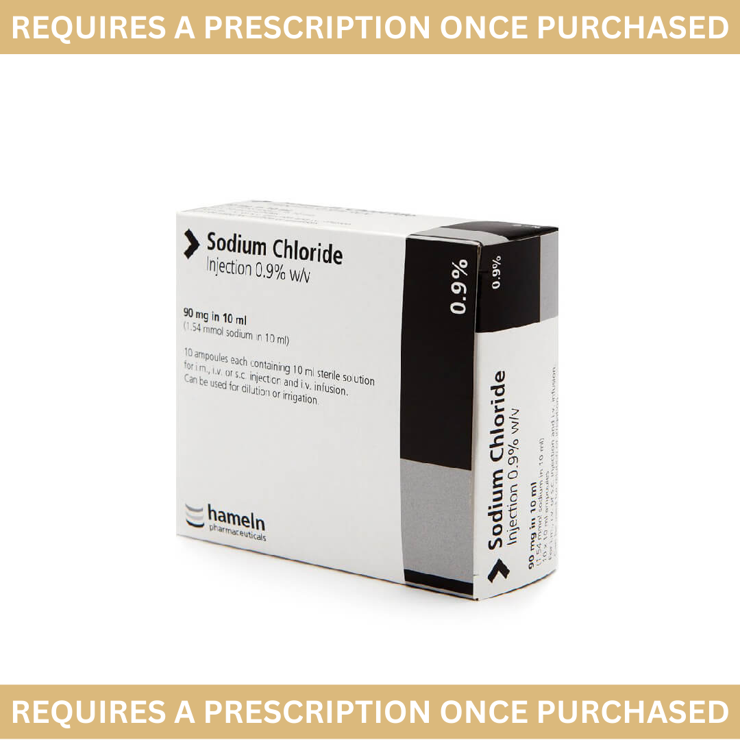 Sodium chloride 0.9% 10x10ml
